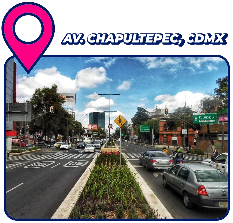 Av. Chapultepec, CDMX